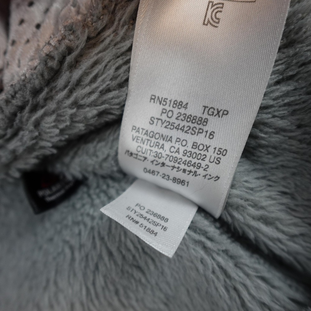 Patagonia Re Tool Snap-T Fleece Jacket Womens Large Gray Pullover Polartec 25442 - Picture 5 of 9